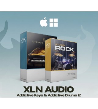 XLN Audio Addictive Keys + Addictive Drums 2 Rock /MAC Key GLOBAL